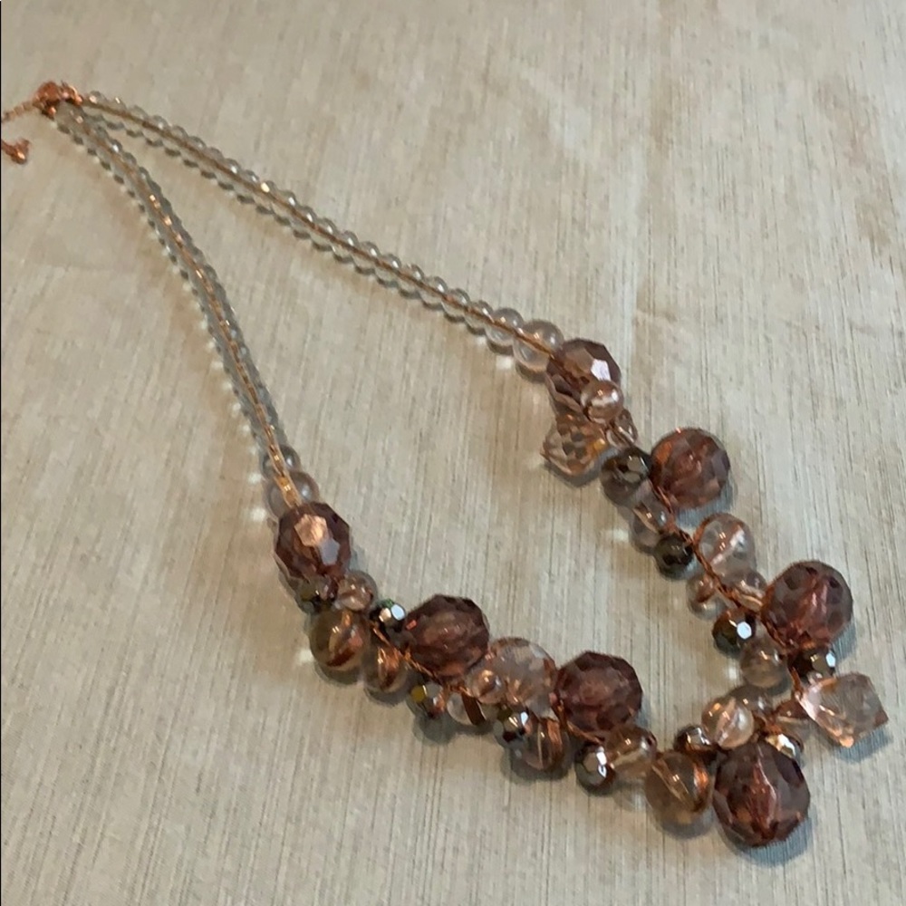 mark. By Avon Multifaceted Necklace Smoky Mix